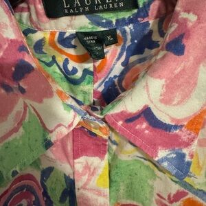 Ralph Lauren Multicolor Floral Shirt